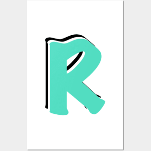 Letter R Posters and Art